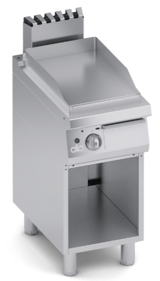 ATA dujinė kepimo plokštuma lygiu paviršiumi su stovu C2GFL05VV