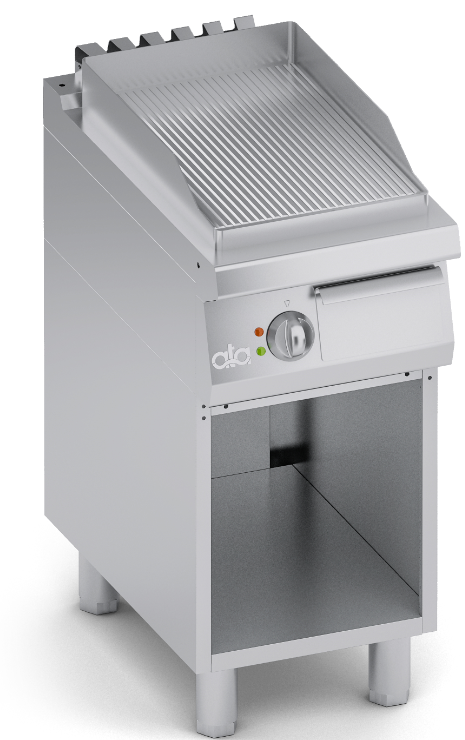 ATA elektrinė kepimo plokštuma lygiu paviršiumi su stovu C2EFR05VV