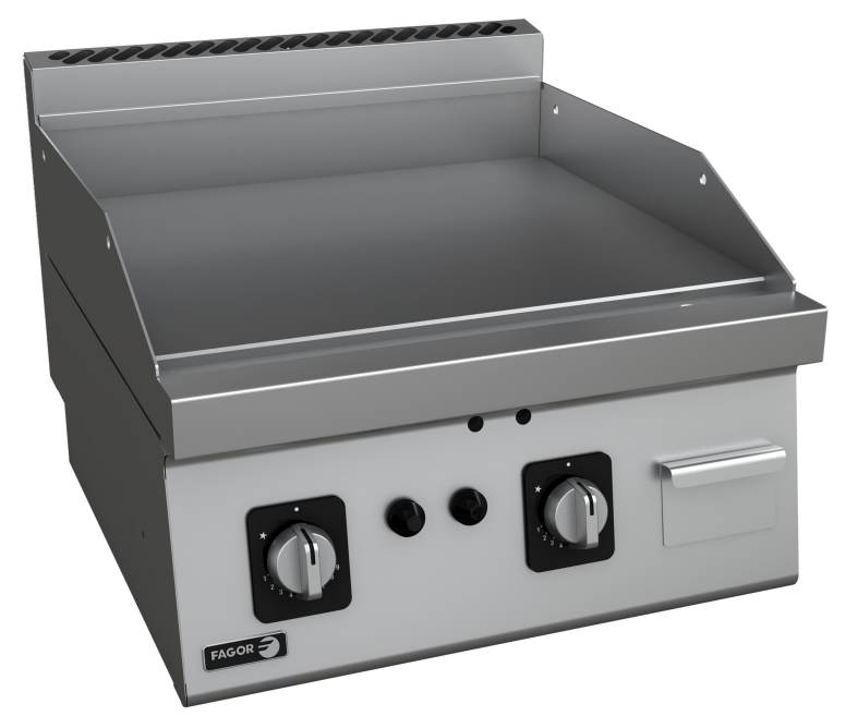 Fagor dujinė kepimo plokštuma CI-FTG608T 2 S