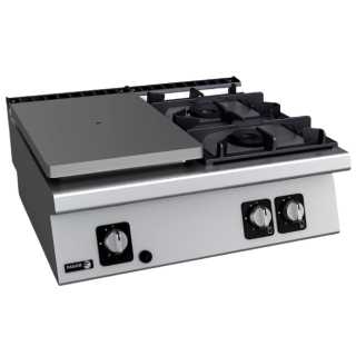 Fagor 2-põletikuga gaasipliit koos keeduplaadiga C-G730-I