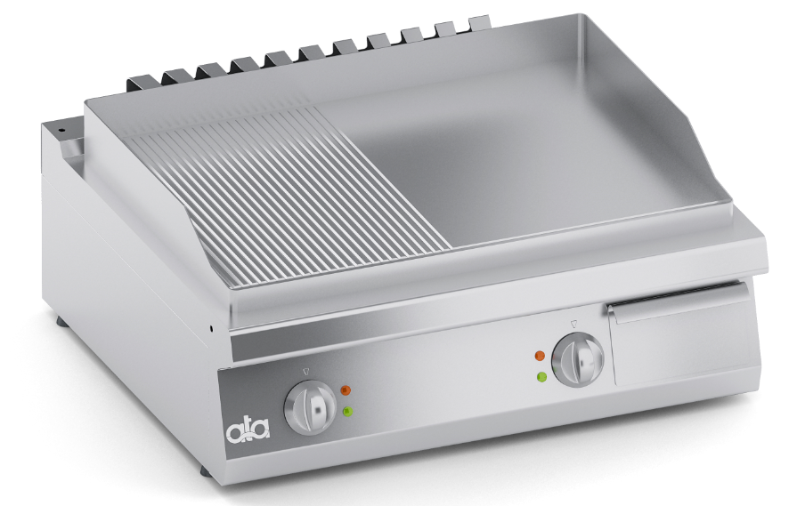 ATA electric griddle plate double fry top C2EFR10TT