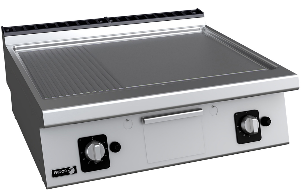 Fagor gas griddle plate double fry top FT-G710 L+R
