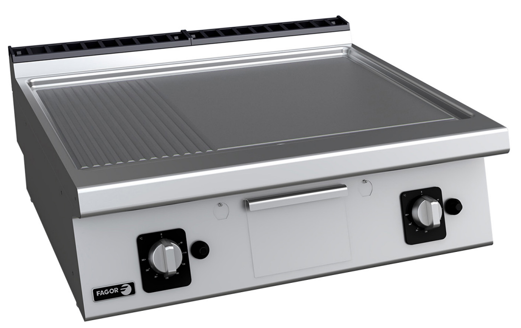 Fagor electric griddle plate double fry top FT-E710 C L+R