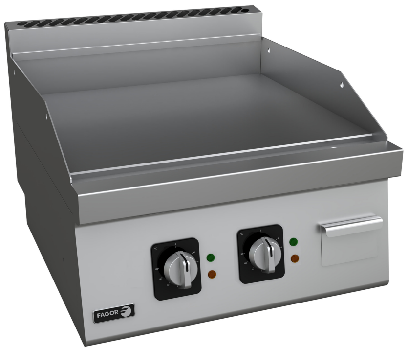 Fagor electric griddle plate CI-FTE608T 2 S
