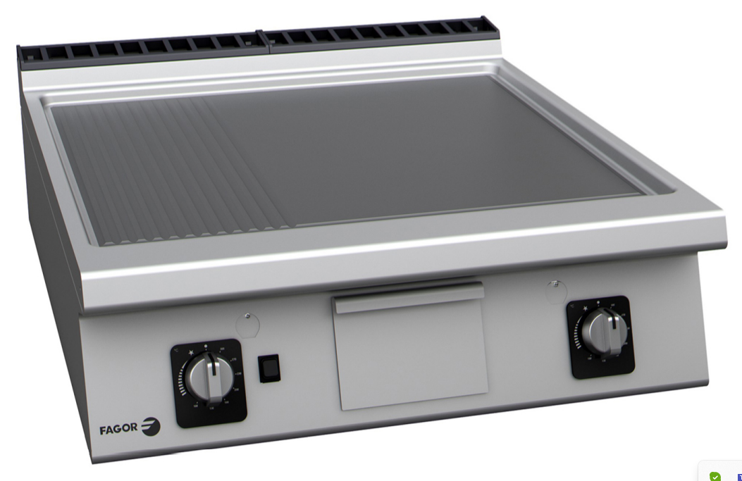 Fagor gas griddle plate double fry top FT-G910 L+R