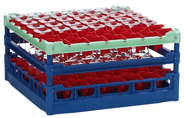 Winterhalter dishwasher basket for glass