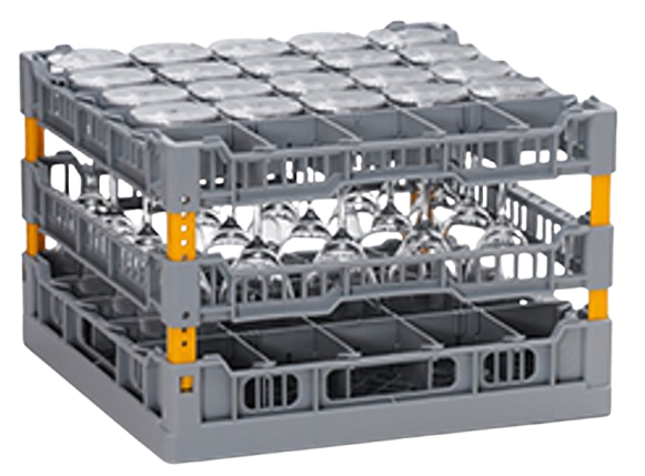 Winterhalter dishwasher basket for glass