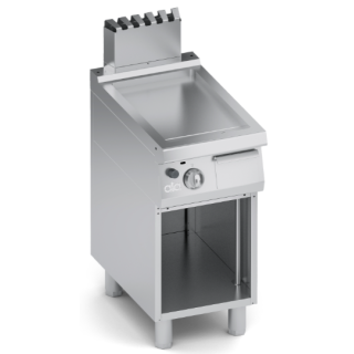 ATA dujinė kepimo plokštuma lygiu paviršiumi su stovu K7GFB05VVL