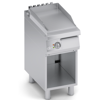 ATA elektrinė kepimo plokštuma lygiu paviršiumi su stovu C2EFR05VV