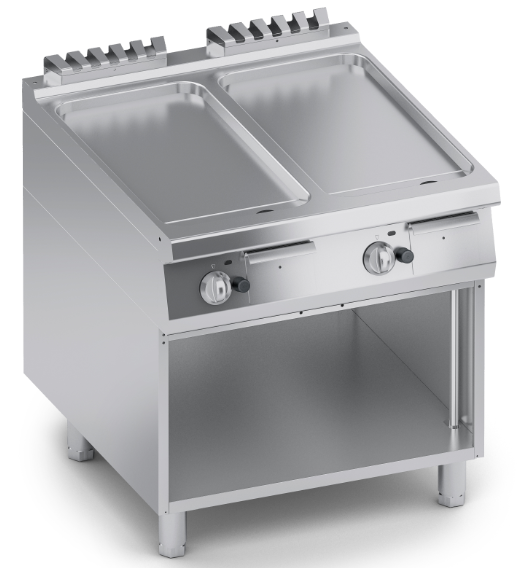 ATA dujinė kepimo plokštuma su stovu K4GFBP10VVL