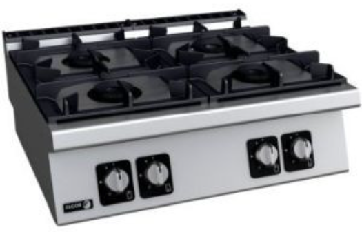 Fagor gāzes plīts ar 4 degļiem C-G740 H